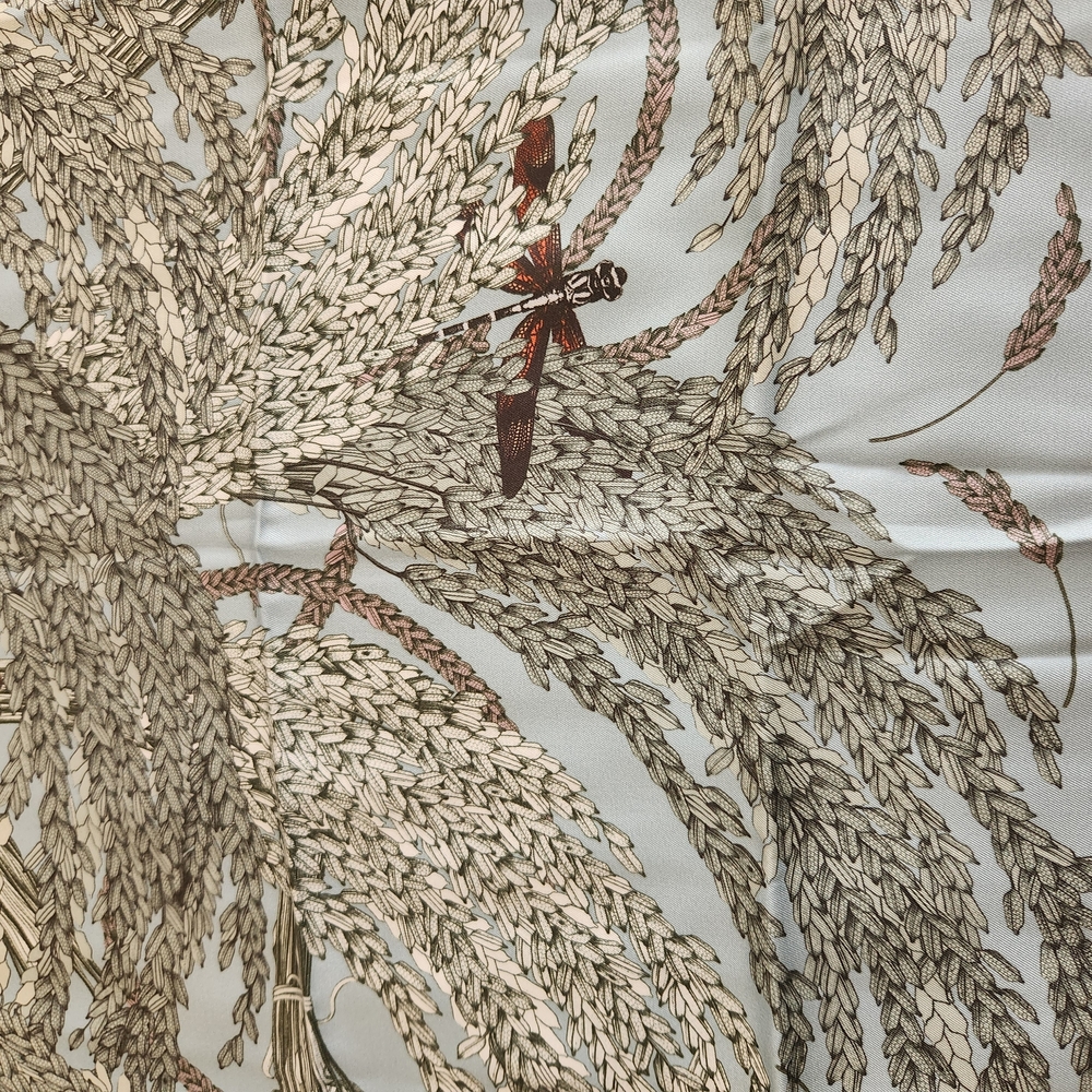 Jim Thompson Rice Silk Twill Scarf - Picture 4 of 6